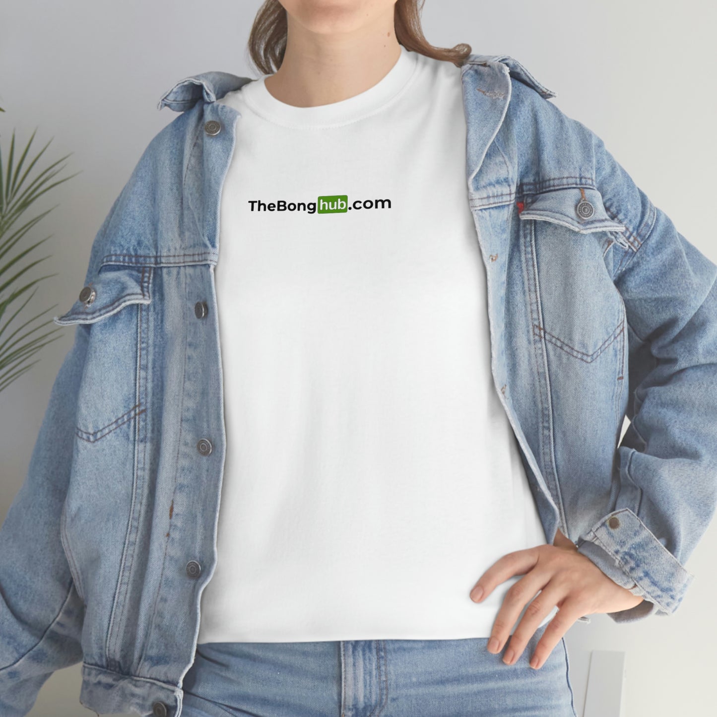 White & Green Bong Hub T Shirt