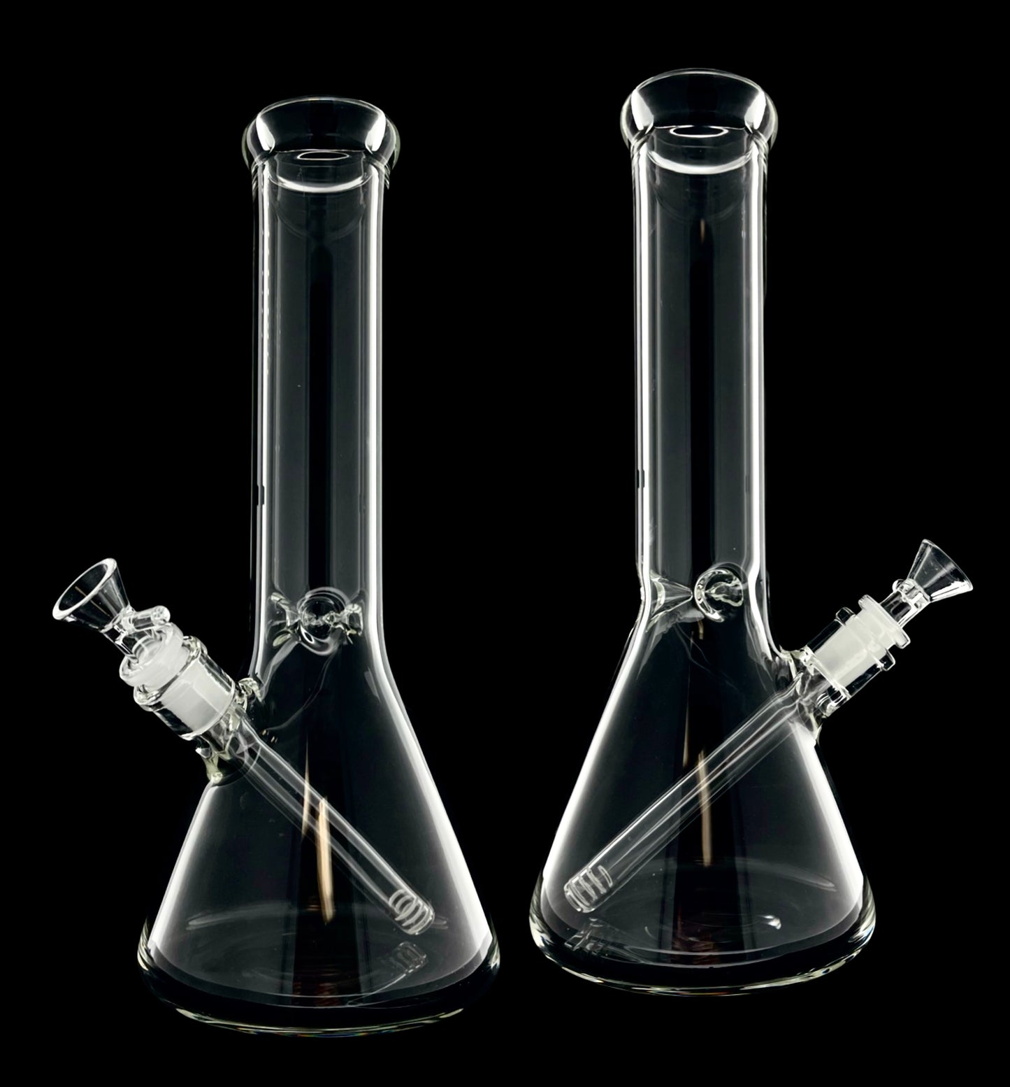 12” Clear Beaker with Ice Pinch