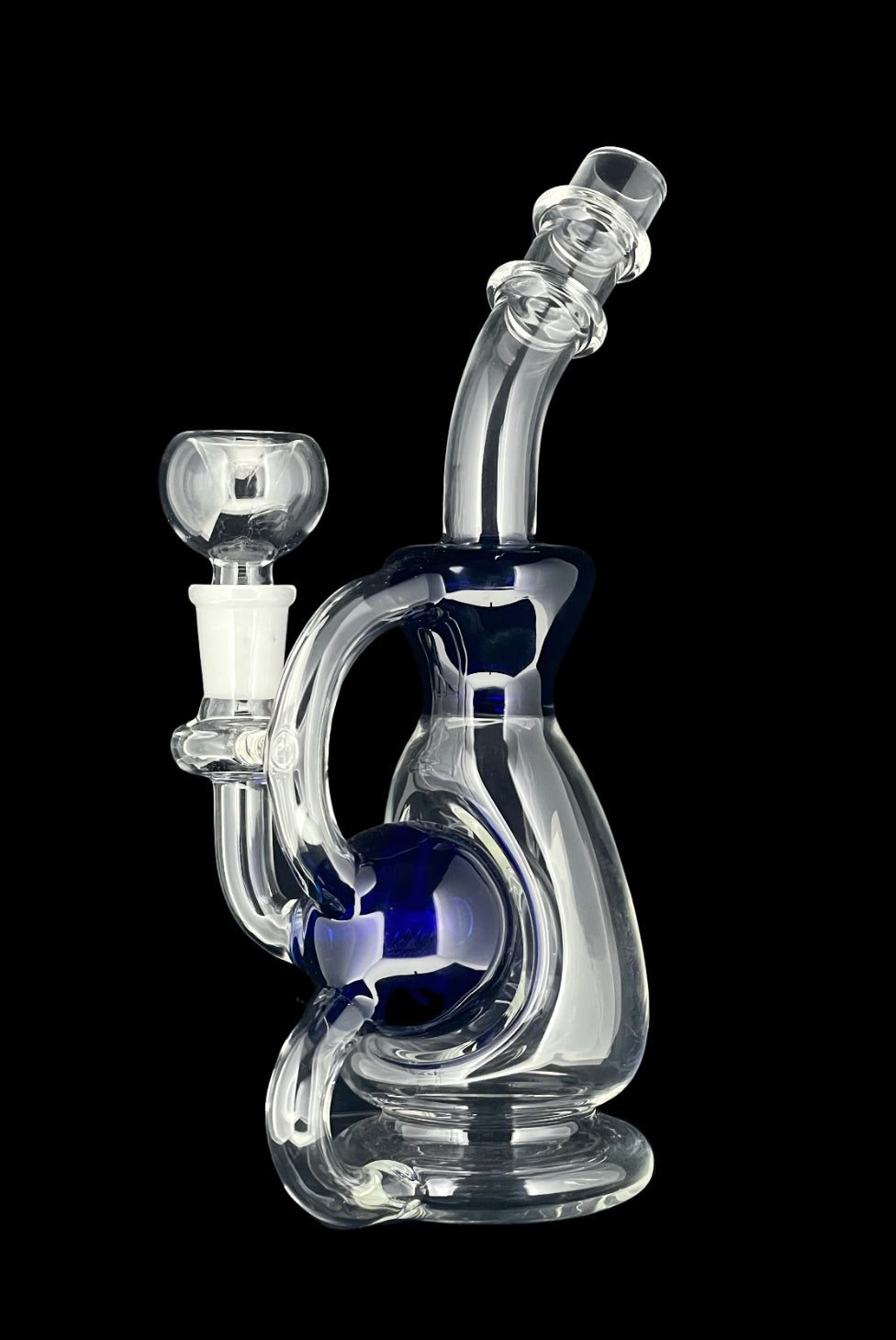 Color Ball Bent Neck Recycler