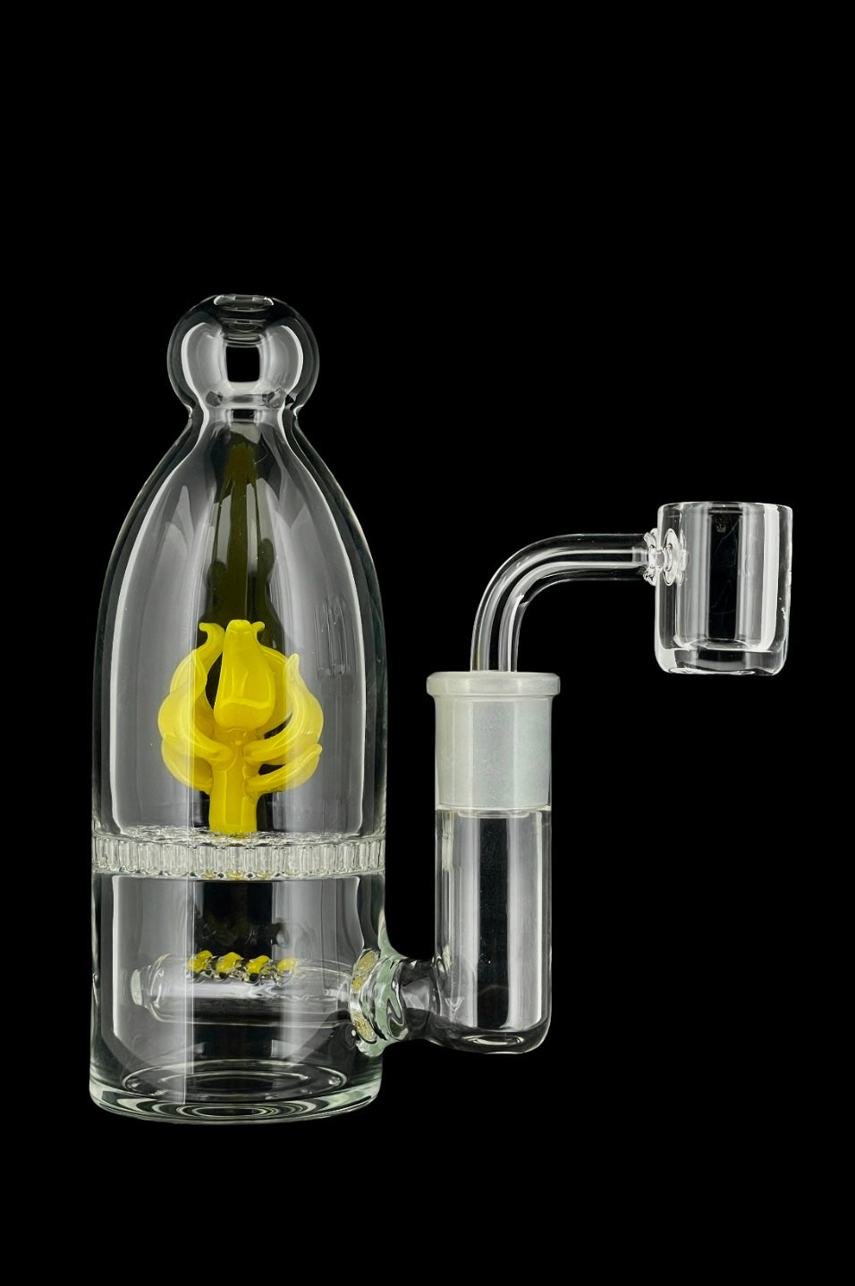 Mini Bottle Rig w/ Flower Perc