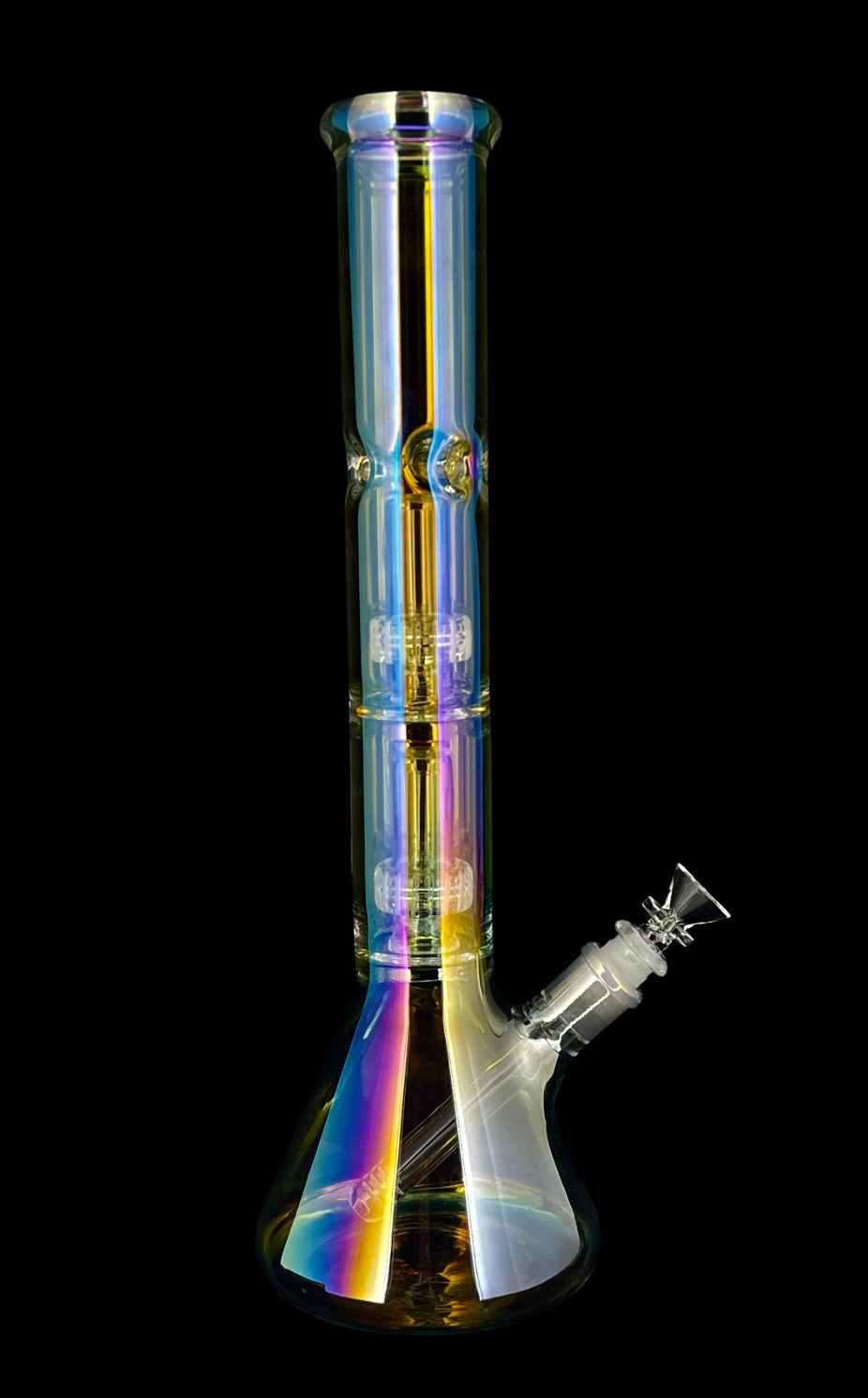 Holographic Double Perc Beaker