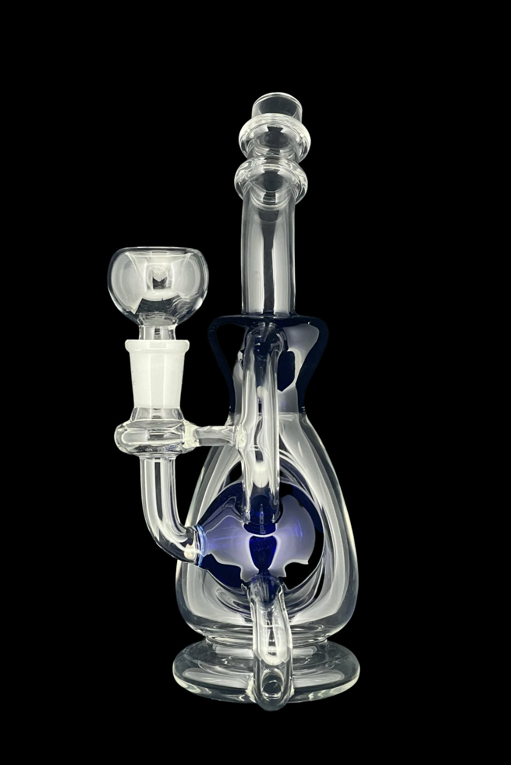 Color Ball Bent Neck Recycler