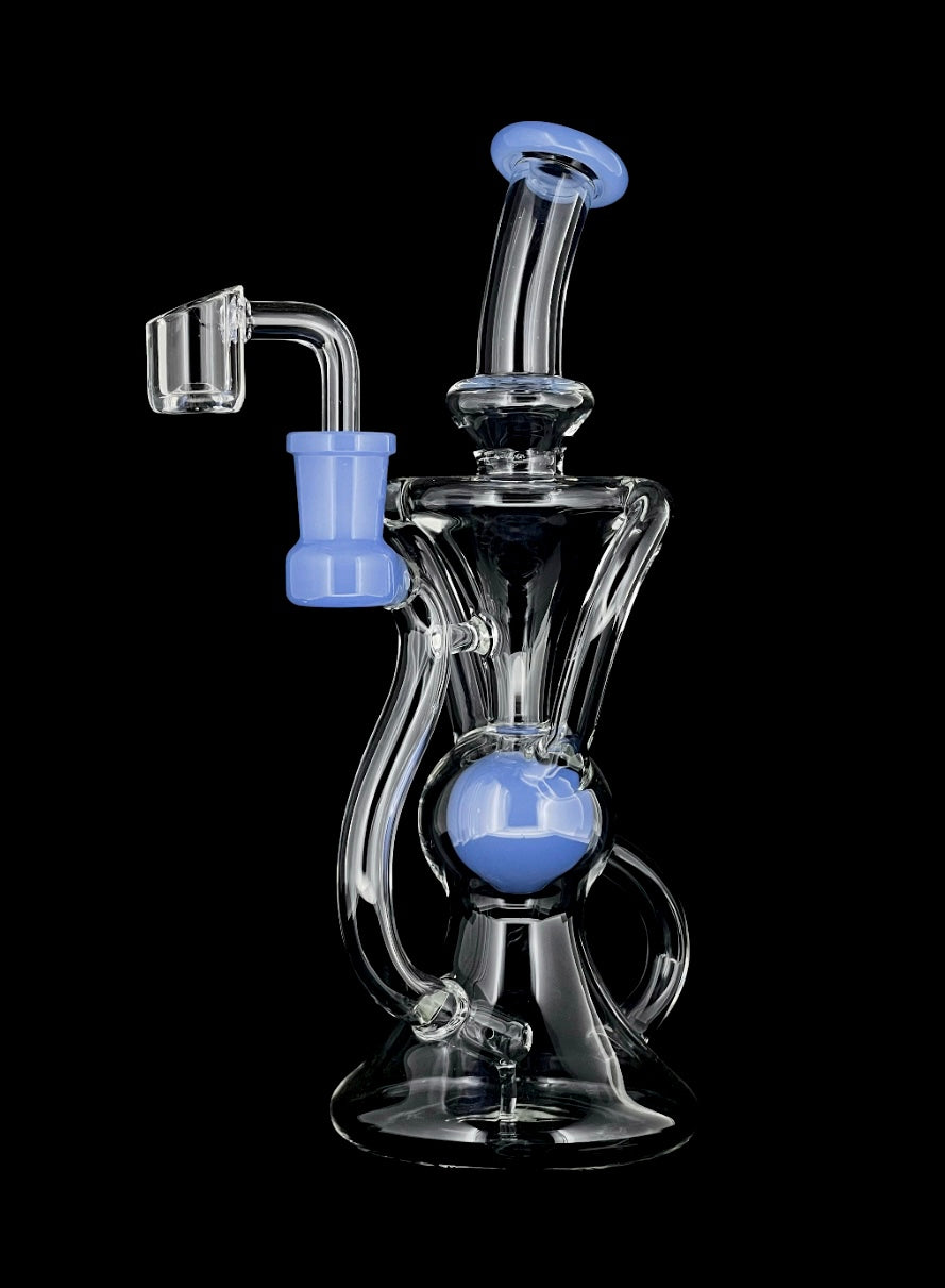 Recycler Rig w/ Color Suspended Ball