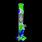 Silicone Straight w/ Glass Showerhead Perc