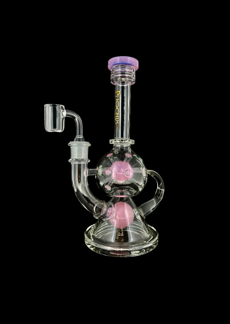 Phoenix Star Horned Rig w/ Ball Perc & Splash Guard