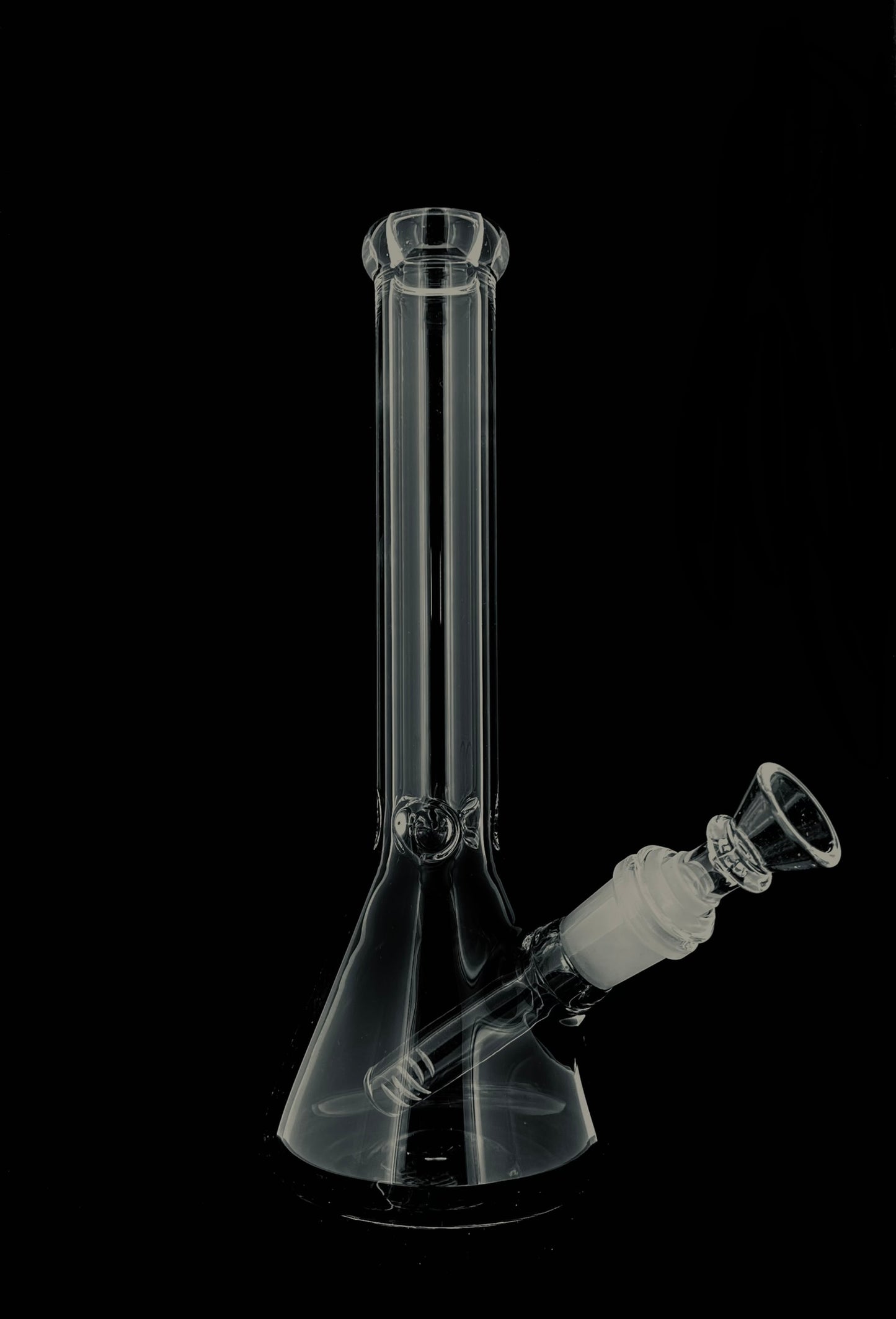 10” Clear Beaker with Ice Pinch