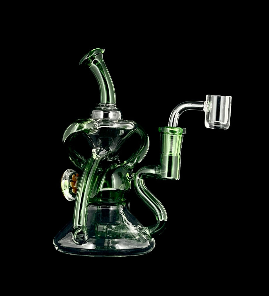 Double Uptake Recycler with Flower Marble