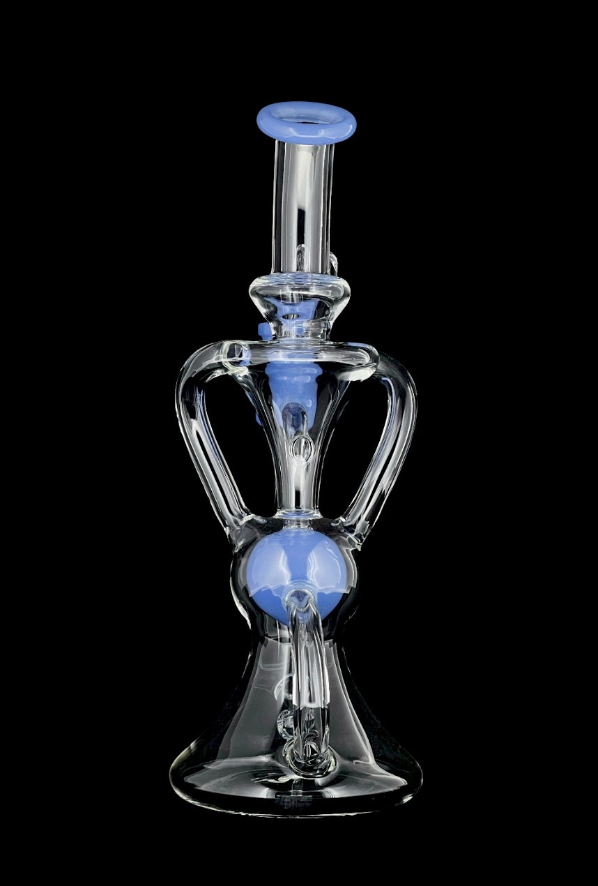 Recycler Rig w/ Color Suspended Ball