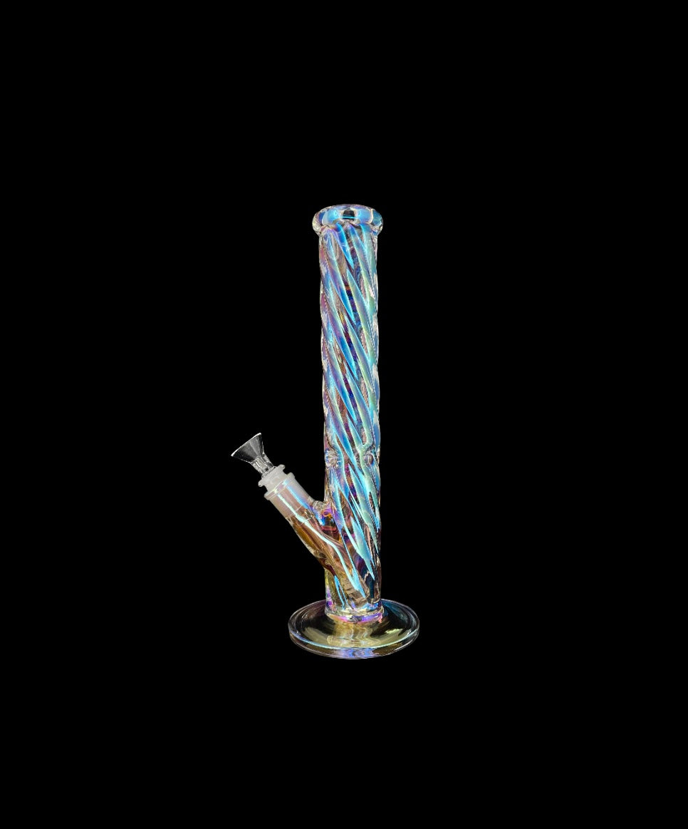 Holographic Twisted Neck Straight Tube