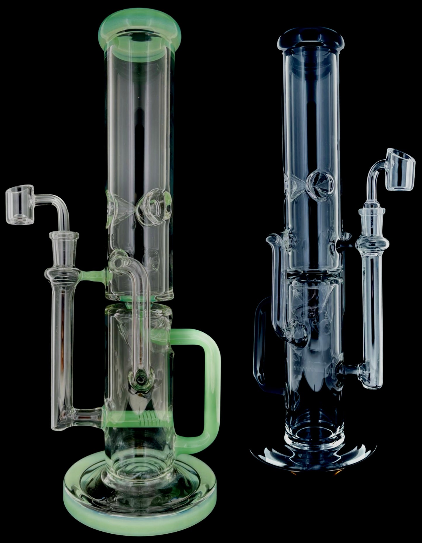 14” Recycler with Stemline Perc