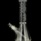 Heavy Honeycomb Sandblasted Beaker