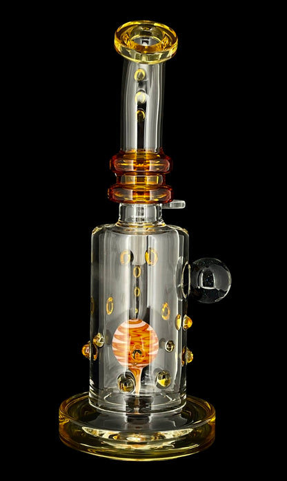 Dicro Marble Wig Wag Perc Rig