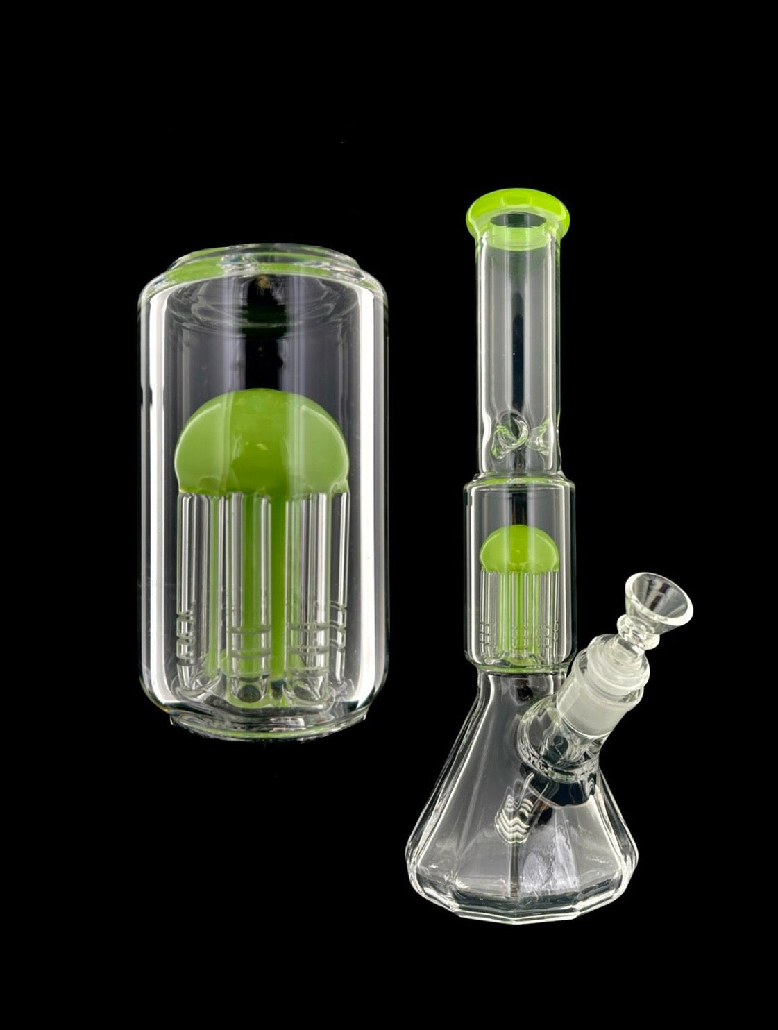 Diamond Base Beaker w/ Perc