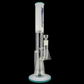 Phoenix Star Color Neck Straight Tube Recycler w/ Showerhead And Turbine Perc