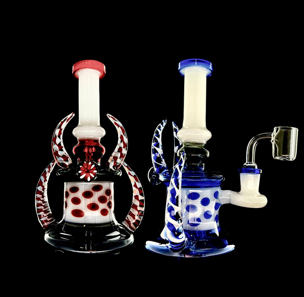 7.5” Full Color Rig with Marble & Horns