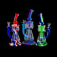 Silicone Klein Recycler w/ Glass Body Rig