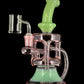 Pink and Green Full Color Recycler w/ Quad Pillars