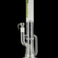 Phoenix Star Color Neck Straight Tube Recycler w/ Showerhead And Turbine Perc