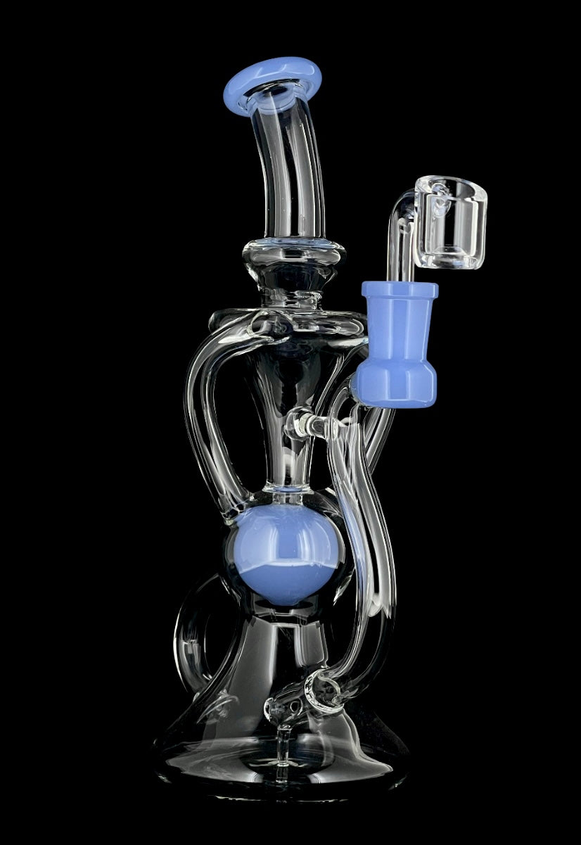 Recycler Rig w/ Color Suspended Ball